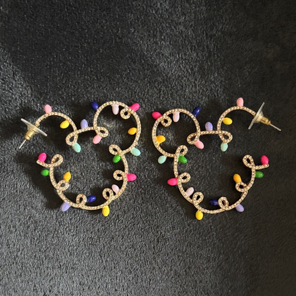 Colorful Swirl Earrings